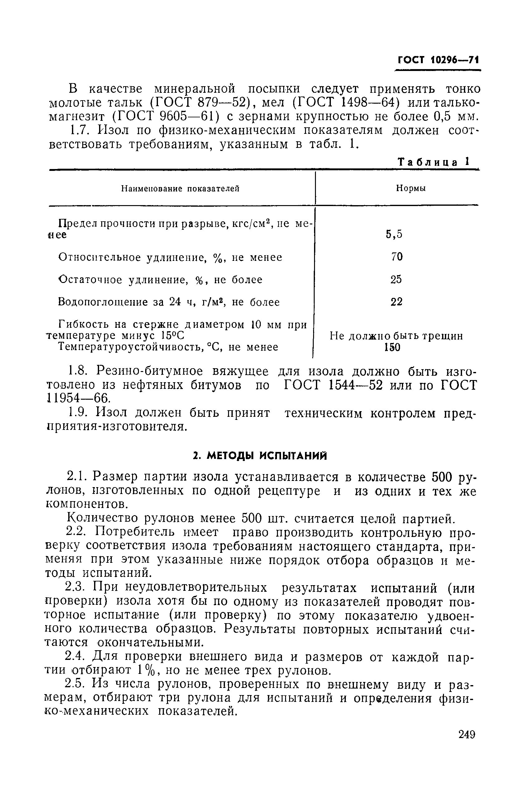 Страница 2 ГОСТ 10296-71