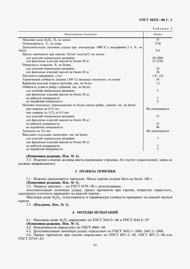 Страница 2 ГОСТ 10352-80