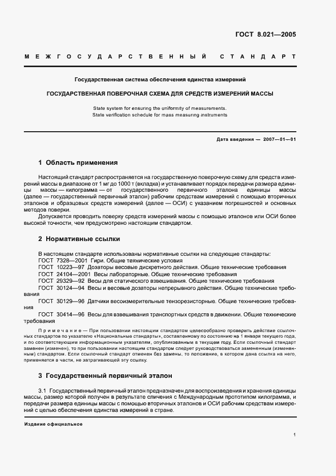 Страница 4 ГОСТ 8.021-2005