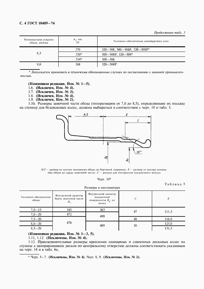 Страница 6 ГОСТ 10409-74
