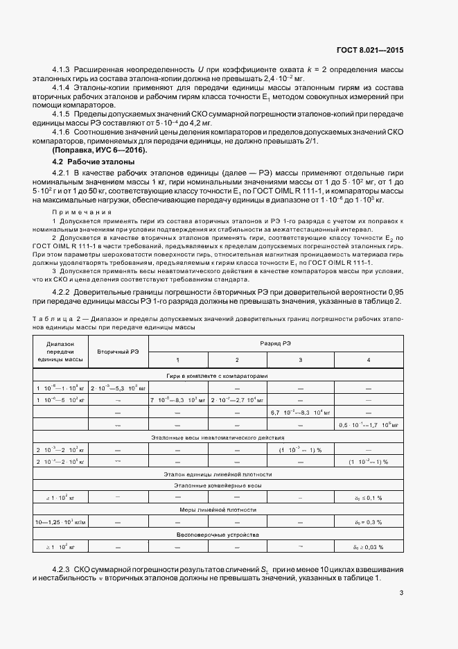 Страница 6 ГОСТ 8.021-2015