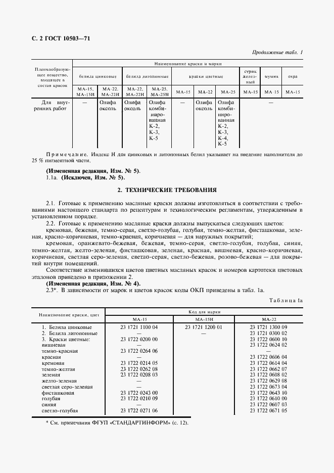 Страница 3 ГОСТ 10503-71