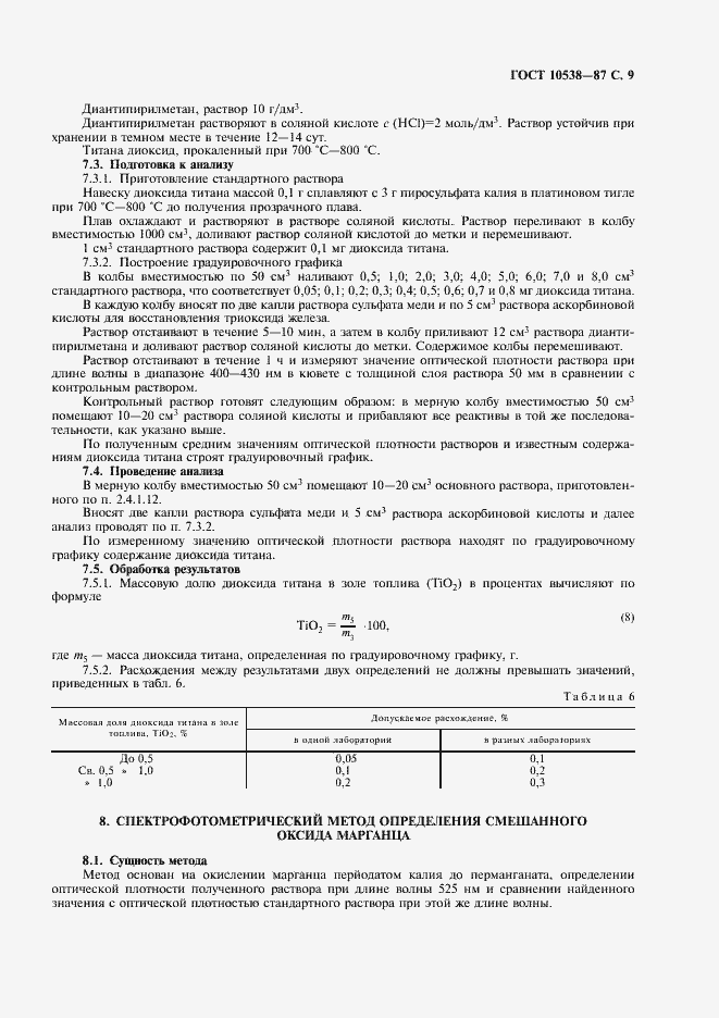 Страница 10 ГОСТ 10538-87