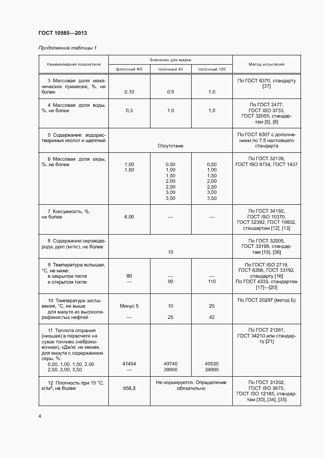 Страница 8 ГОСТ 10585-2013