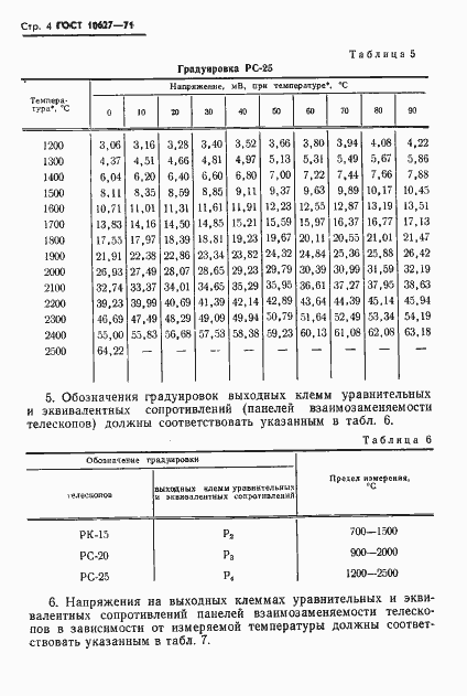 Страница 6 ГОСТ 10627-71