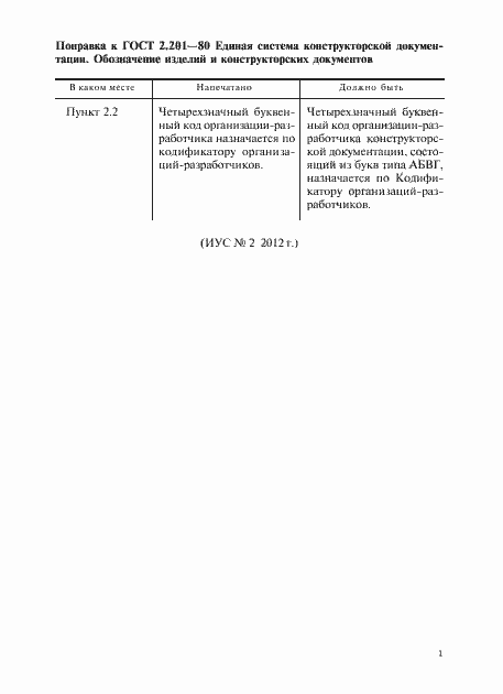 Страница 2 ГОСТ 2.201-80