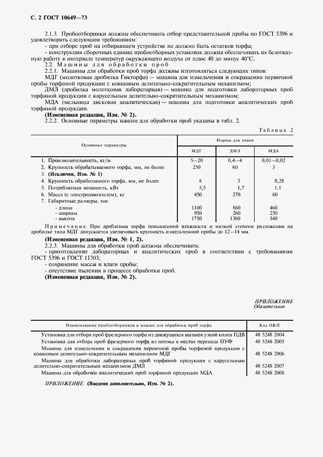 Страница 3 ГОСТ 10649-73