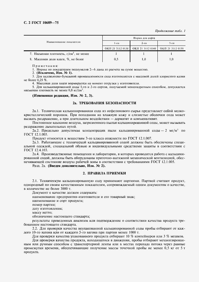 Страница 3 ГОСТ 10689-75