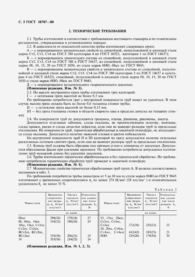 Страница 5 ГОСТ 10707-80
