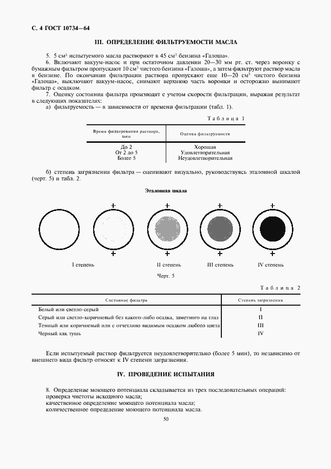 Страница 4 ГОСТ 10734-64