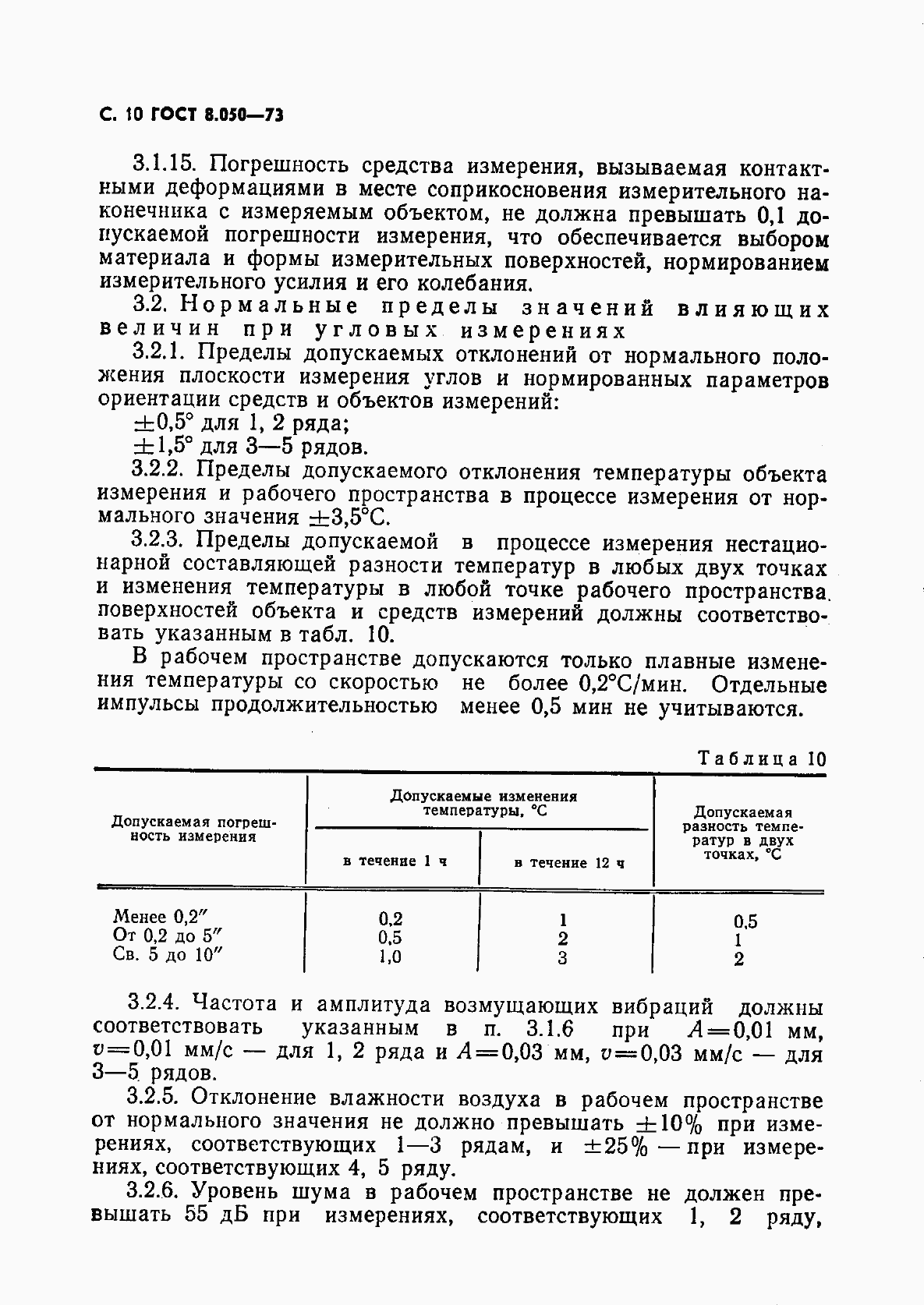 Страница 11 ГОСТ 8.050-73