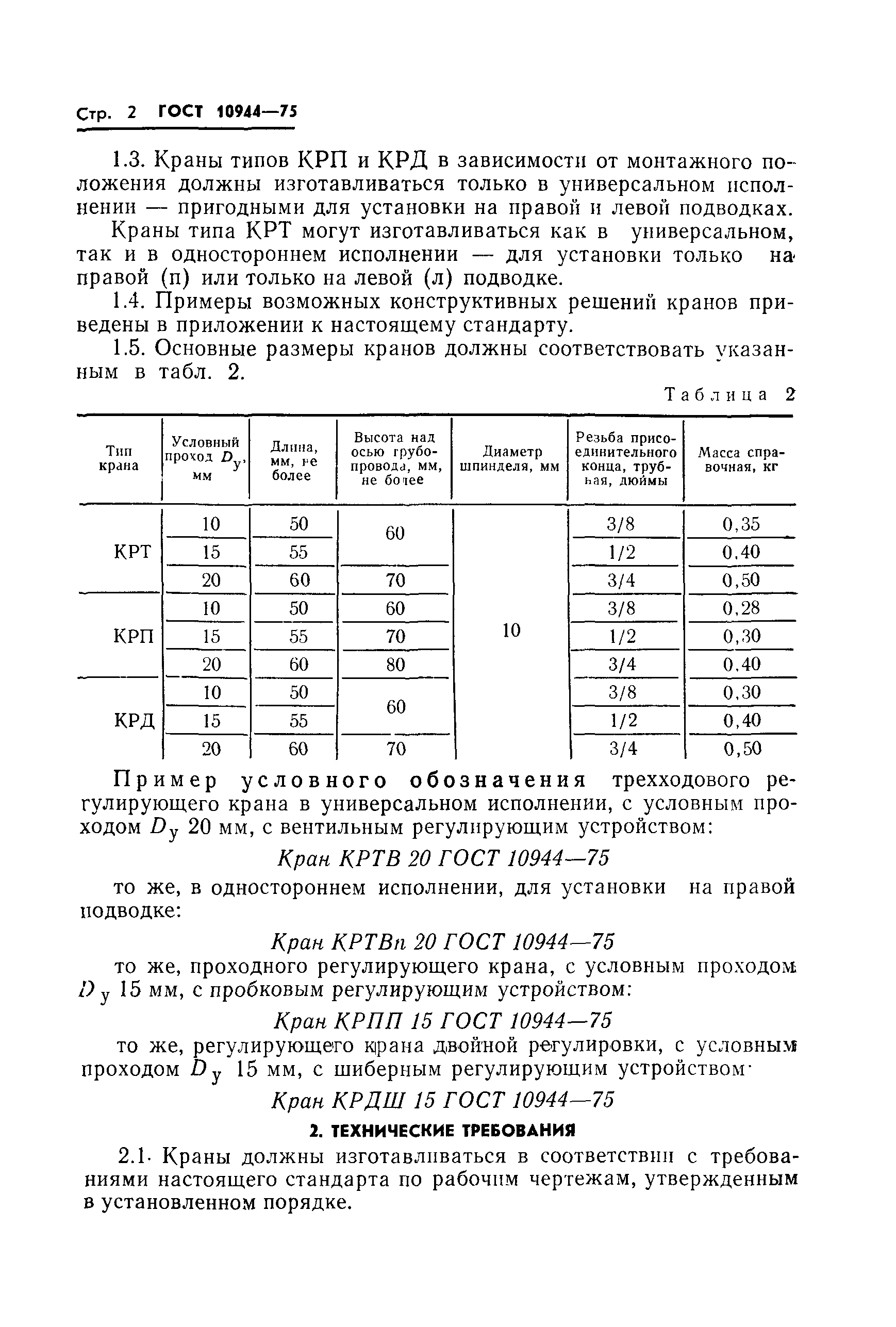 Страница 4 ГОСТ 10944-75