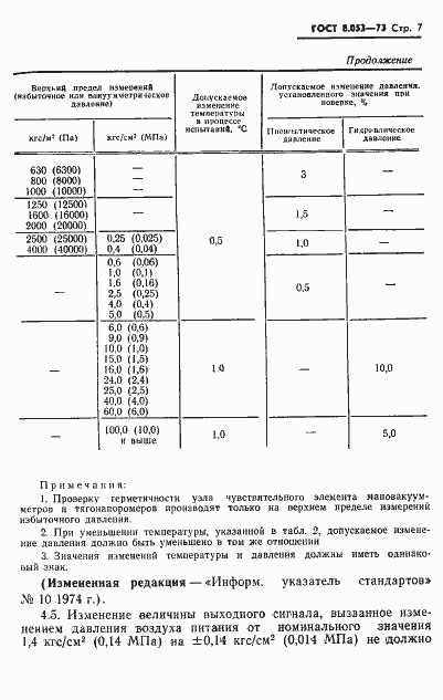 Страница 8 ГОСТ 8.053-73