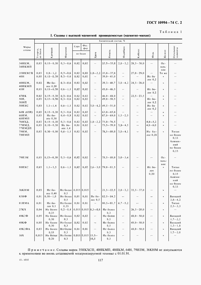 Страница 2 ГОСТ 10994-74