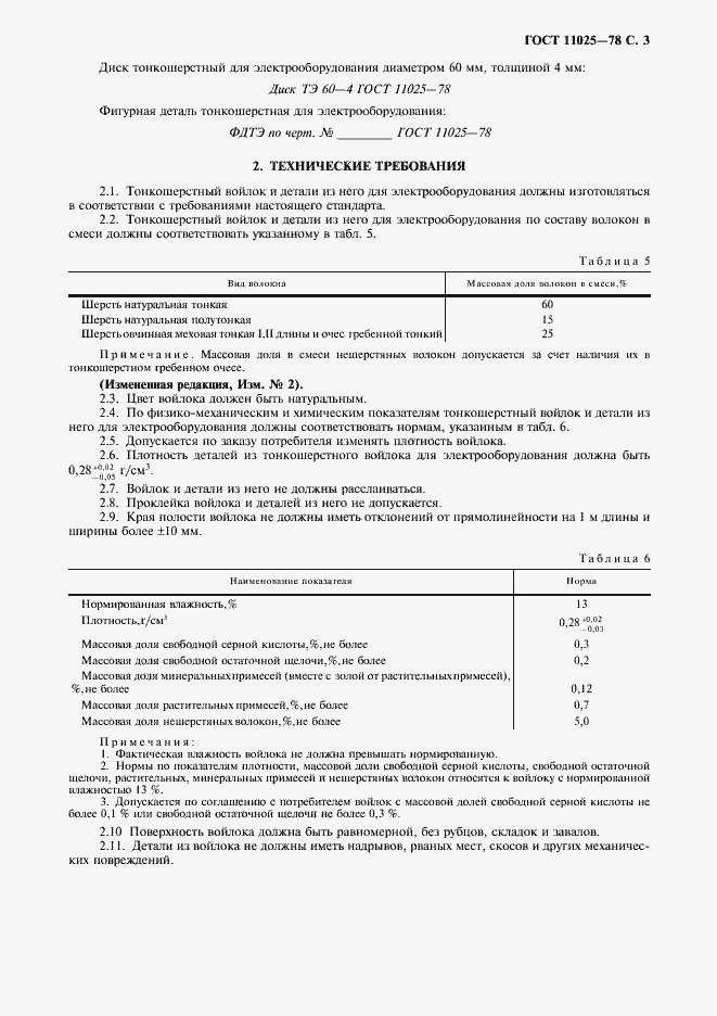 Страница 4 ГОСТ 11025-78