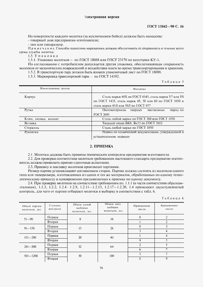 Страница 16 ГОСТ 11042-90