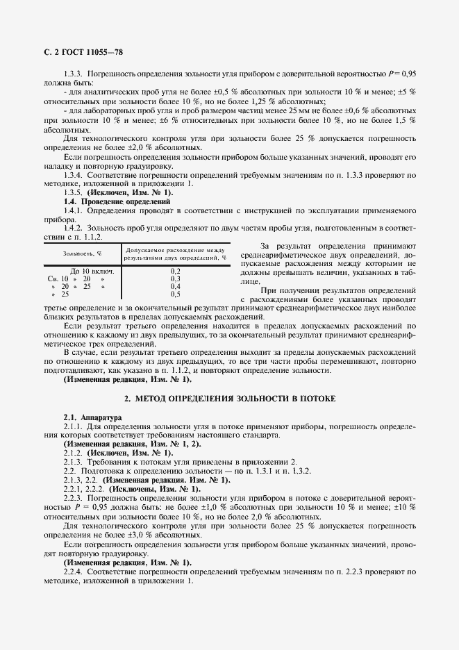 Страница 3 ГОСТ 11055-78
