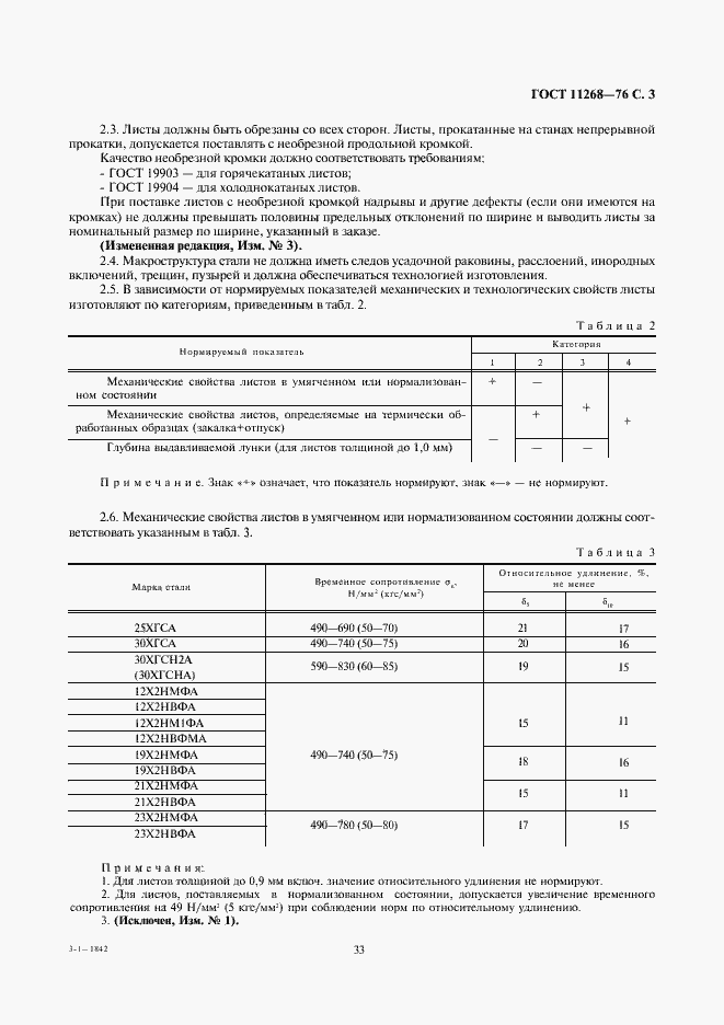 Страница 3 ГОСТ 11268-76