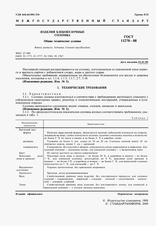 Страница 2 ГОСТ 11270-88