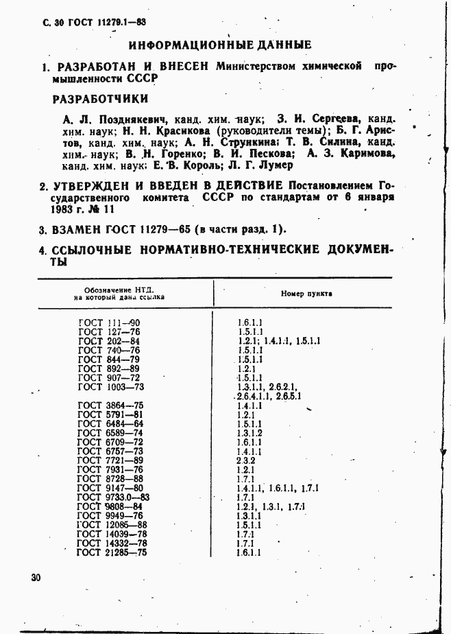 Страница 31 ГОСТ 11279.1-83