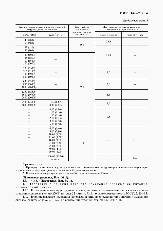 Страница 5 ГОСТ 8.092-73