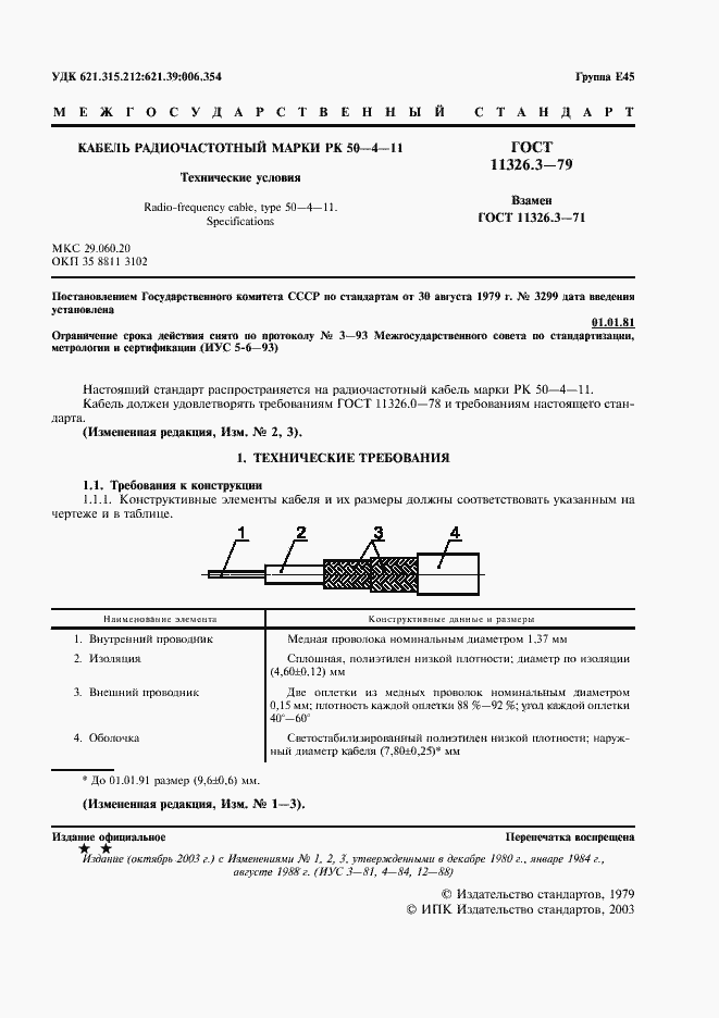 Страница 2 ГОСТ 11326.3-79