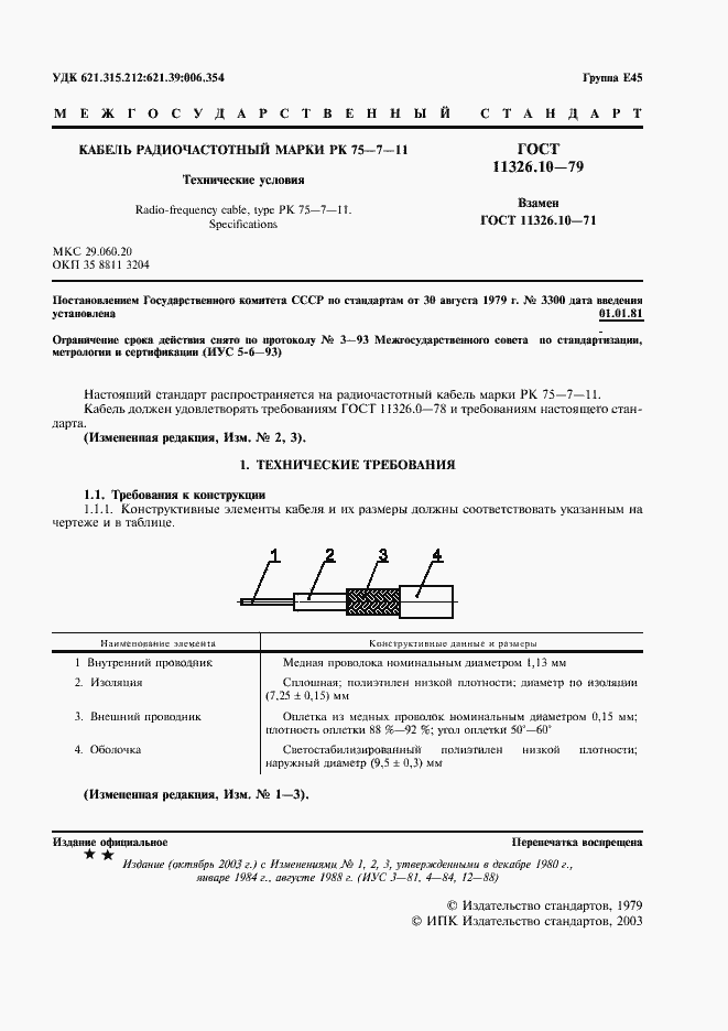 Страница 2 ГОСТ 11326.10-79
