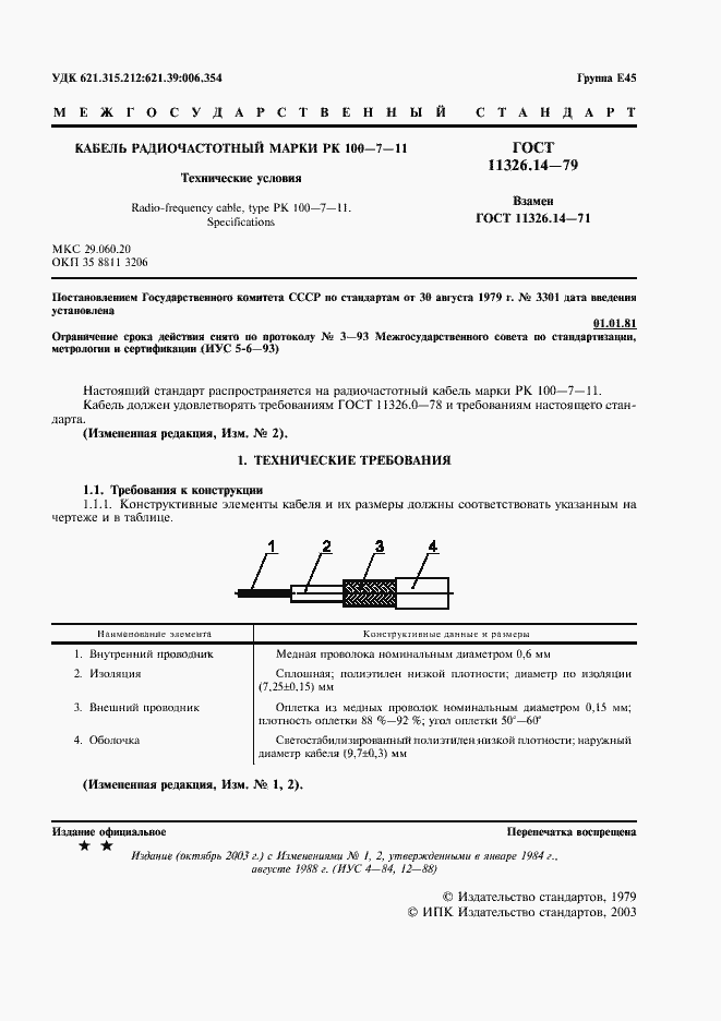 Страница 2 ГОСТ 11326.14-79