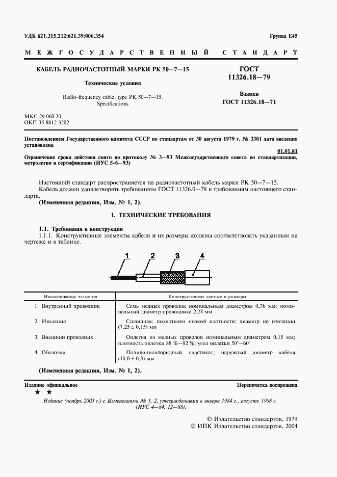 Страница 2 ГОСТ 11326.18-79
