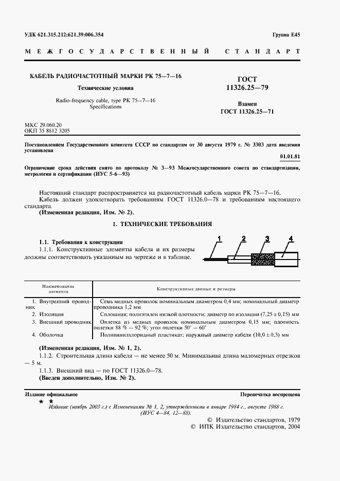 Страница 2 ГОСТ 11326.25-79