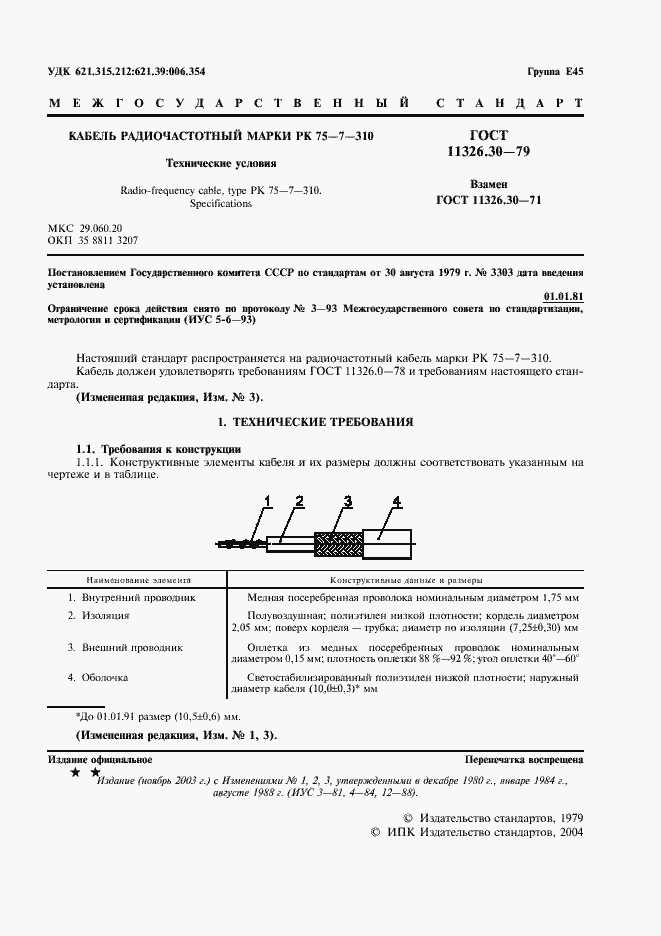 Страница 2 ГОСТ 11326.30-79