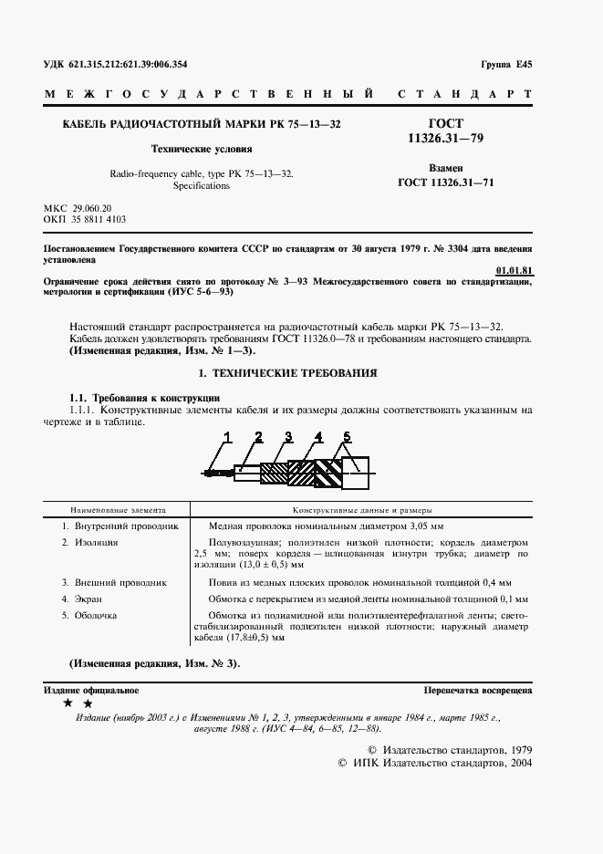 Страница 2 ГОСТ 11326.31-79