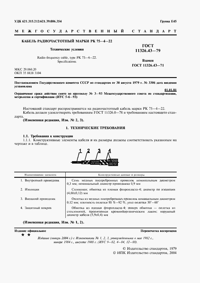 Страница 2 ГОСТ 11326.43-79
