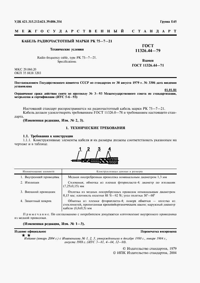 Страница 2 ГОСТ 11326.44-79