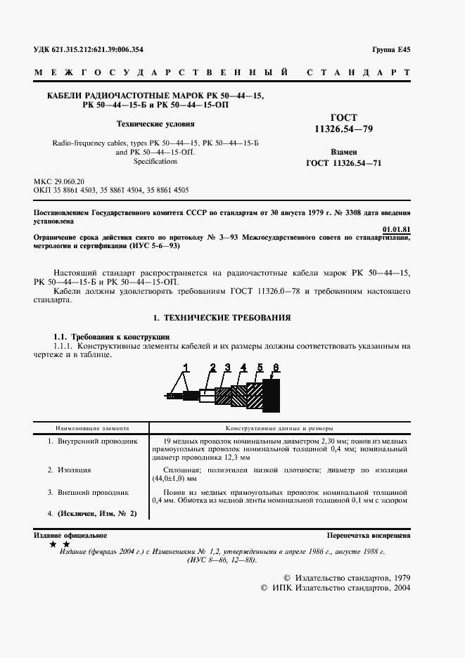Страница 2 ГОСТ 11326.54-79