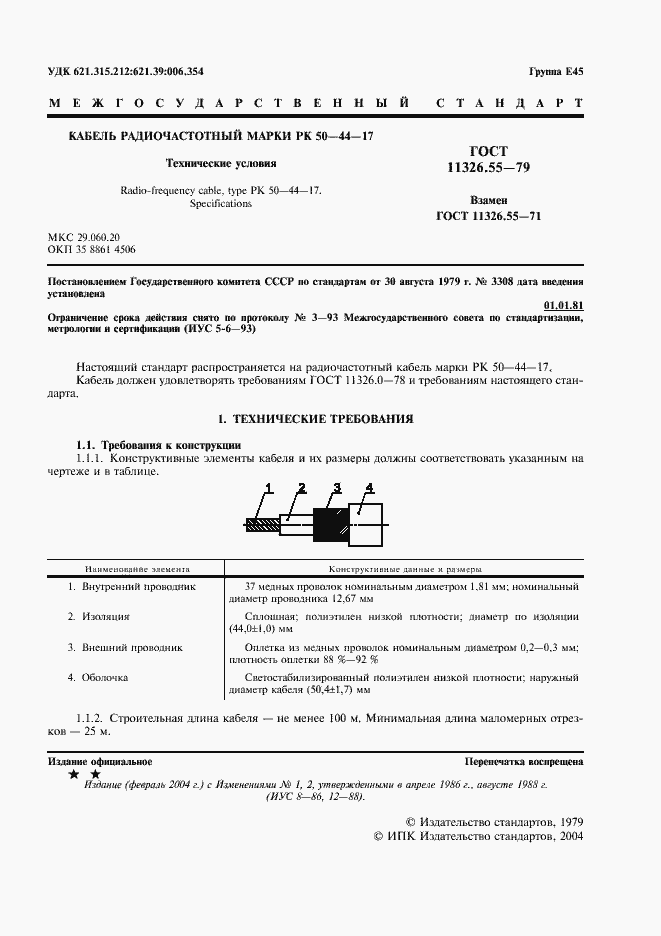 Страница 2 ГОСТ 11326.55-79