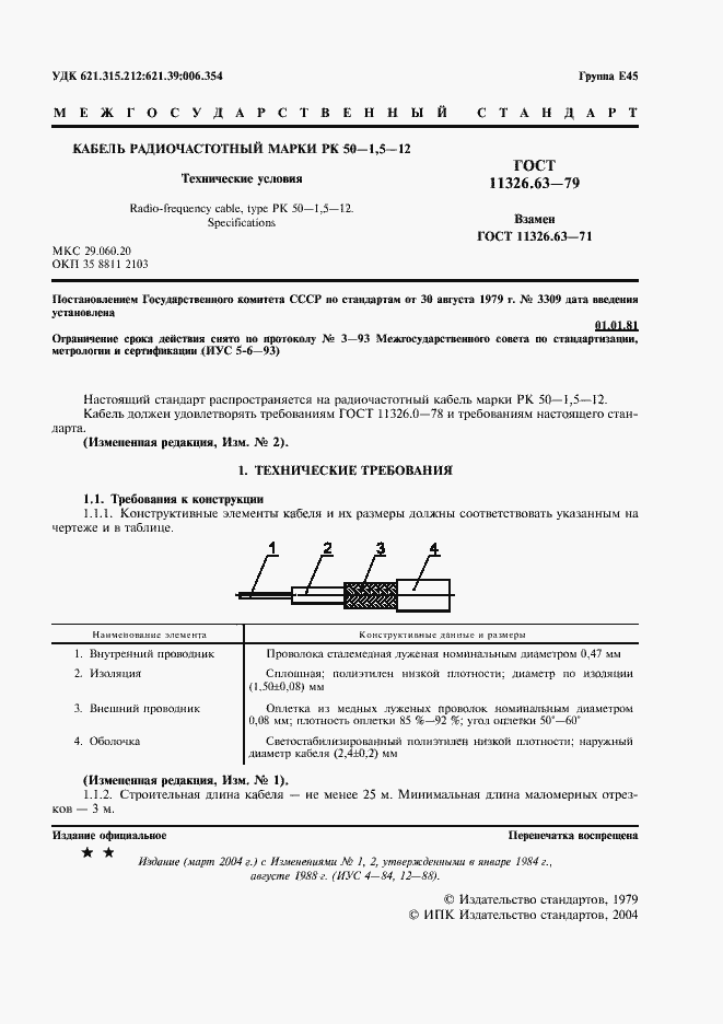 Страница 2 ГОСТ 11326.63-79