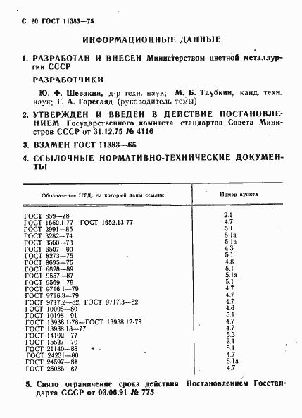 Страница 21 ГОСТ 11383-75