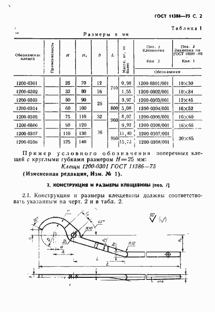 Страница 2 ГОСТ 11386-75