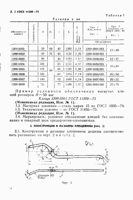 Страница 2 ГОСТ 11389-75