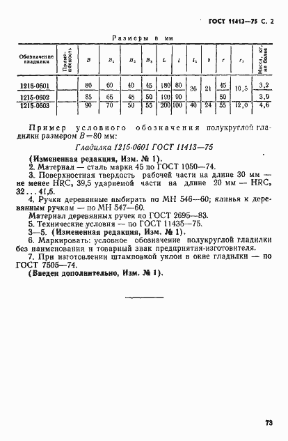 Страница 2 ГОСТ 11413-75
