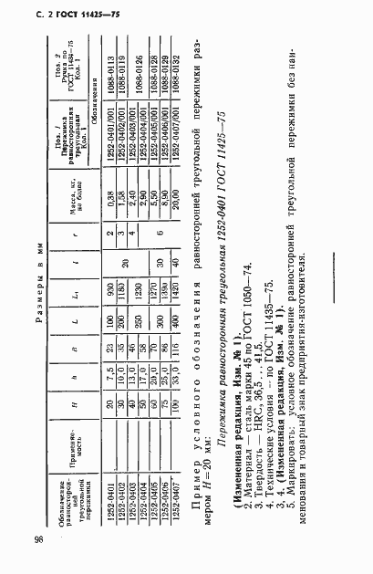 Страница 2 ГОСТ 11425-75