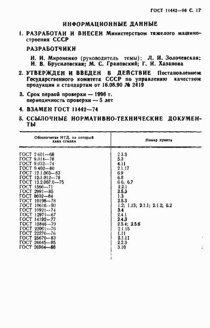 Страница 18 ГОСТ 11442-90