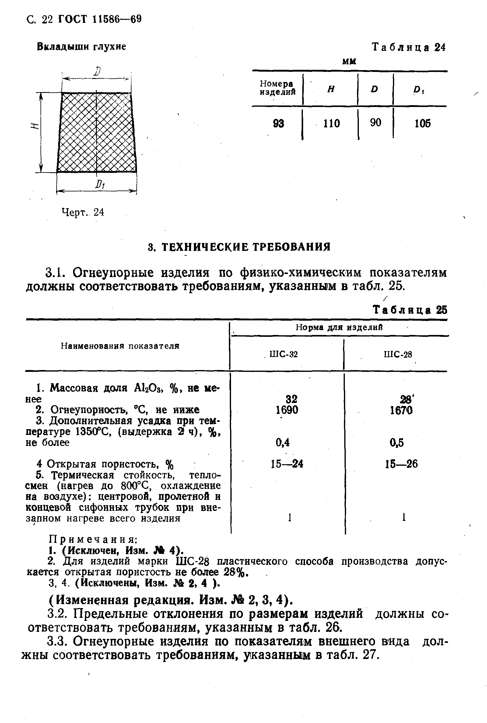 Страница 23 ГОСТ 11586-69