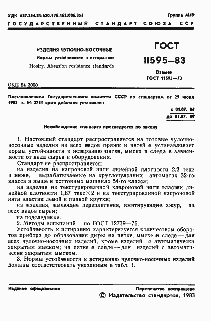 Страница 3 ГОСТ 11595-83