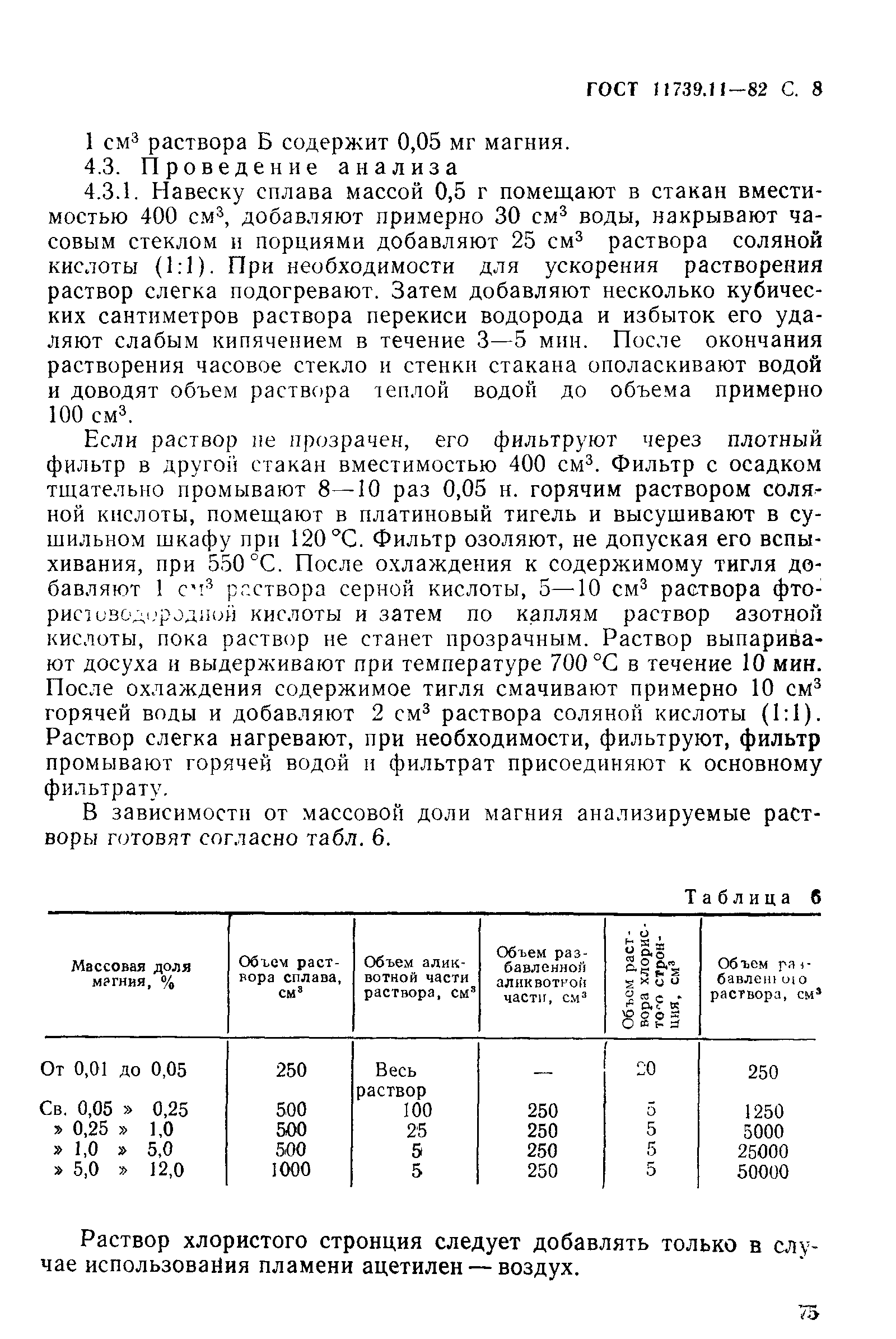 Страница 8 ГОСТ 11739.11-82