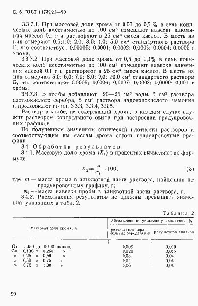 Страница 6 ГОСТ 11739.21-90