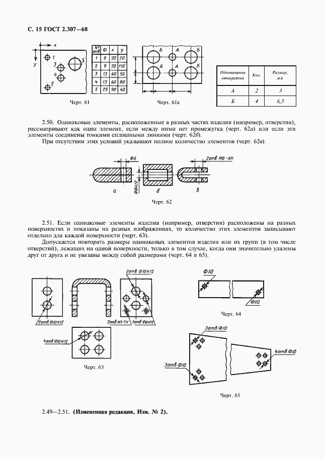 Страница 16 ГОСТ 2.307-68