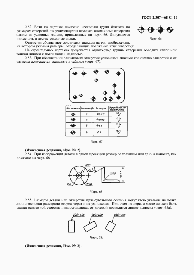 Страница 17 ГОСТ 2.307-68