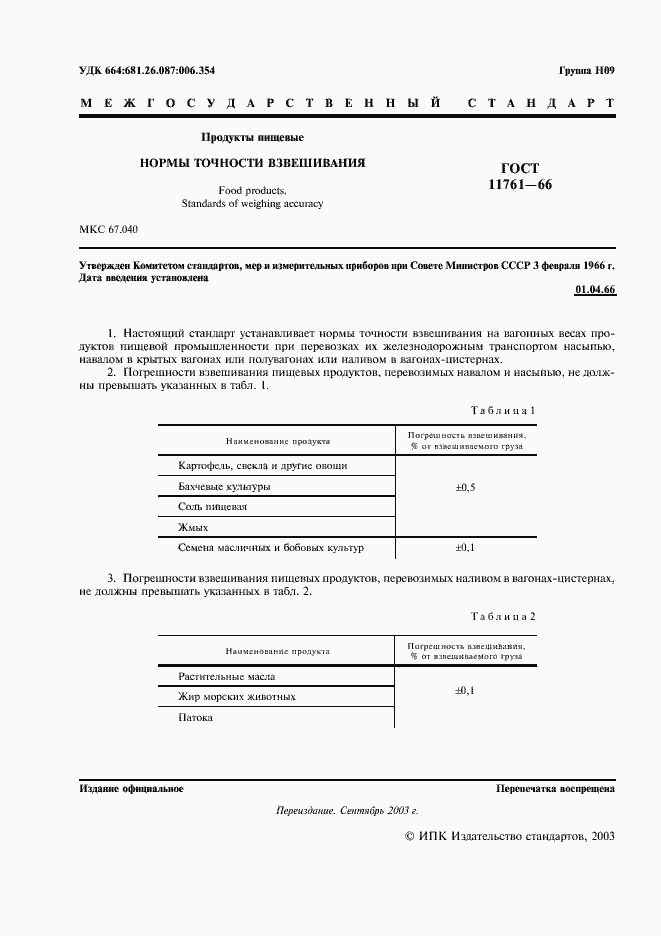 Страница 2 ГОСТ 11761-66